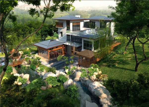 別墅庭院景觀設計 別墅庭院景觀設計