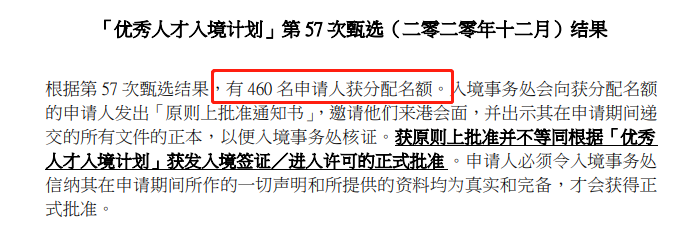 香港優才2020第四季度甄選結果出爐！獲批總數達1709宗！